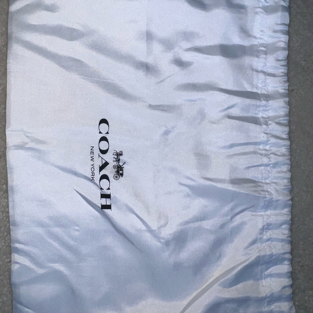 Coach Black Denim Crossbody Charter + Wallet - Picture 12 of 16